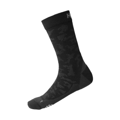 Imagen de Helly Hansen Trail CREW Calcetines, Talla: 36 38, Black