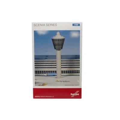 Imagen de Herpa Edificio de Aeropuerto, Set Torre Control, Escala 1:500 (519670)
