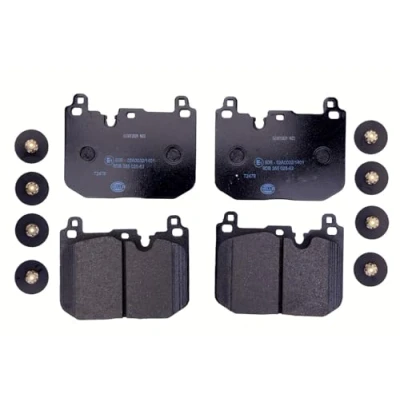 Imagen de HELLA 8DB 355 025 621 Juego de pastillas freno preparado para indicador desgaste con accesorios MINI: Hatchback, Countryman, Clubman