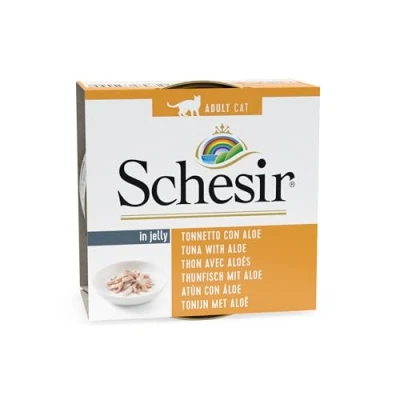 Imagen de Schesir Cat tonnetto y Aloe Vera, 85 gr, 1 Lata