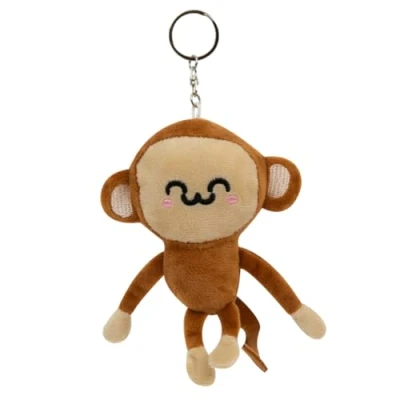 Imagen de Mr. Wonderful Llavero de peluche mono con forma