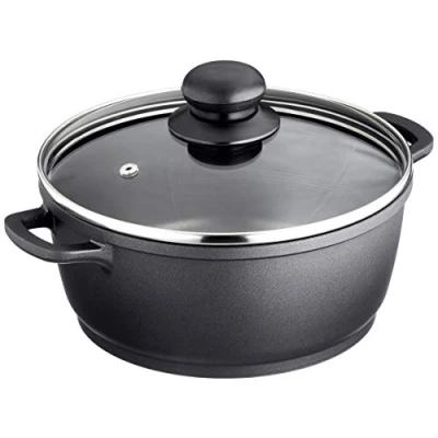 Imagen de Karl Krüger 22020 Olla con Tapa (14 L), Negro