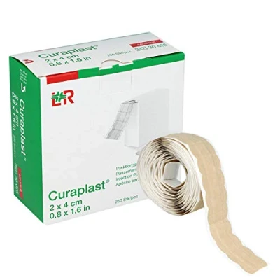 Imagen de Curaplast Inyección Enlucido Sensible 2 x 4 cm Pack de 250 yesos