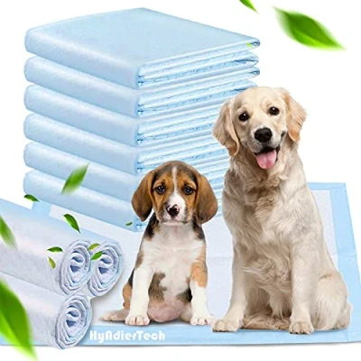 Imagen de Toallitas de Entrenamiento para Mascotas, HyAiderTech Empapadores Pañales Almohadillas Mascotas Absorbente