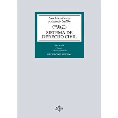 Imagen de Sistema de Derecho Civil: Volumen IV (Tomo 1) Familia (Derecho Biblioteca Universitaria Editorial Tecnos)