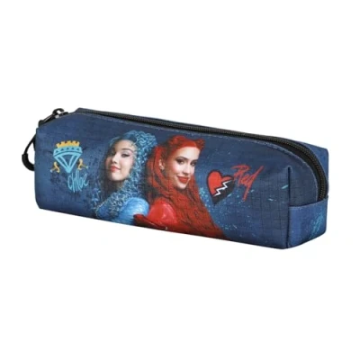 Imagen de Karactermania Disney Descendants Wickedly Square Estuche escolar para niños, Talla: One Size, Multicolor