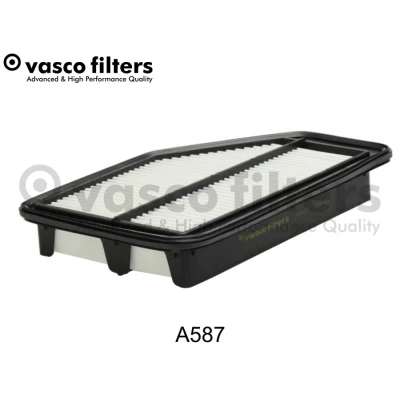 Imagen de DAVID VASCO A587 Filtro de aire 43 173 262 rectangular Cartucho filtrante HONDA: CR V 3