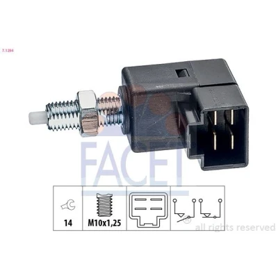 Imagen de Interruptor luces freno FACET 7.1294