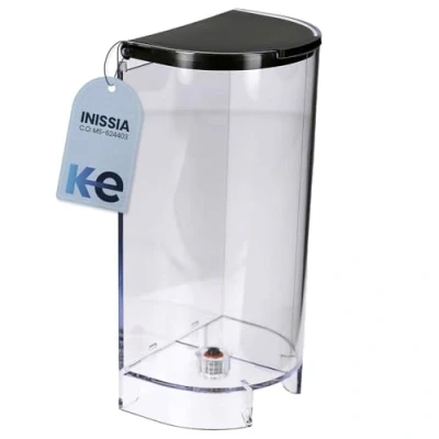 Imagen de Anakel Home Repuesto Depósito Agua Cafetera MS 624403 Compatible con Nespresso Inissia Tanque de Agua, Plástico Resistente, Incluye Tapadera, 0.7L