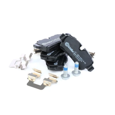 Imagen de BREMBO P 06 052 Juego de pastillas freno preparado para indicador desgaste con tornillos pinza accesorios MINI: Hatchback, Coupé, Clubman