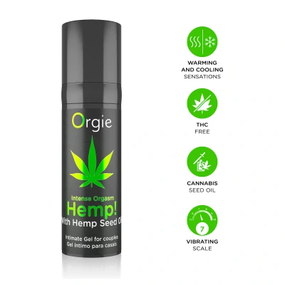 Imagen de Estimulante con efecto hormigueo Aceite semilla de cañamo 15 ml Orgie