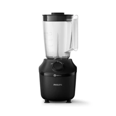 Imagen de Philips Licuadora y Máquina de Batidos 450W, Jarra 1.9L, HomeID App, 1 Velocidad + Pulso, ProBlend, Trituración Hielo Botella Portátil (HR2041/41)