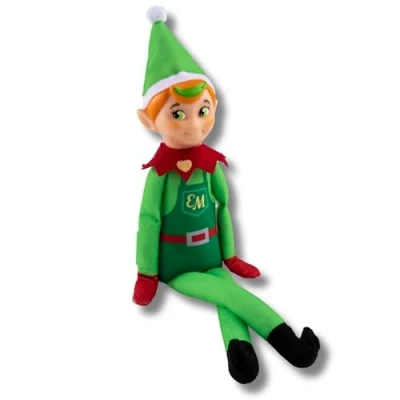 Imagen de Elf on The Shelf Mates Elfo de Navidad Accesorios en el Estante, Estante (Elf Cobbler Green Eyes)