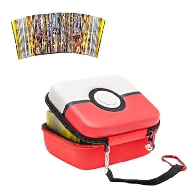 Imagen de Estuche para 400 Cartas con 100 Incluidas (78EX+20GX+1Special+1Basic) Carcasa Rígida Cromos Coleccionables.