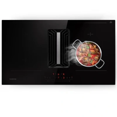 Imagen de Klarstein Campana Extractora Cocina 90cm, Extractor con Filtros Anti Grasa para Lavar en Lavavajillas, Campanas Extractoras Flujo Aire 750m3/h Airflow, Extractores Cocinas