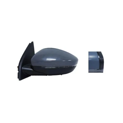 Imagen de Espejo retrovisor Alkar 6149298 izquierda imprimado eléctrico calefactable, abatible eléctricamente, convexo, con iluminación ambiental