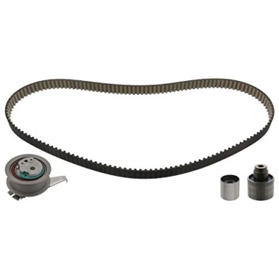 Imagen de FEBI BILSTEIN 100790 Kit de correa distribución 145 con material montaje añadido perfil redondeado dientes VOLKSWAGEN: Golf 7, Tiguan I