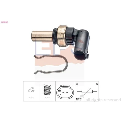 Imagen de FACET 7.3387 Sensor de Temperatura del Refrigerante Made in Italy OE Equivalent OPEL: Astra J Hatchback, Insignia A Sports Tourer, Berlina
