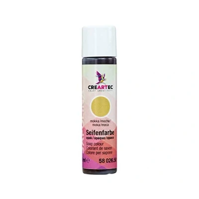 Imagen de Creartec Colorante para jabón de Sapolina, color moca opaco 10 ml