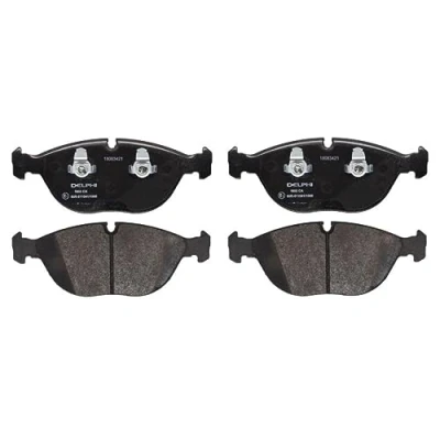 Imagen de DELPHI LP1002 Juego de pastillas freno preparado para indicador desgaste Chapa antichirridos sin accesorios MERCEDES BENZ: Clase E Berlina