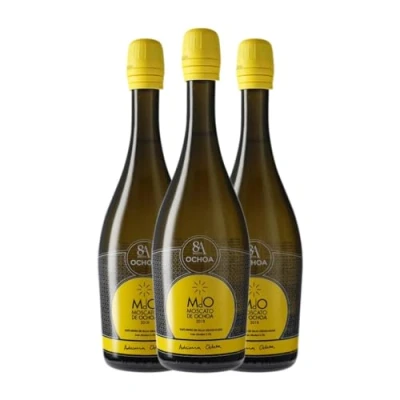 Imagen de Ochoa 8A Vino de Aguja Moscato 75 cl Espumoso blanco (Caja 3 Botellas cl)