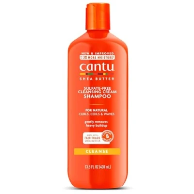 Imagen de Cantu Shampoo Natural Hair Cleansing 13.5oz(Sulfate Free) (3 Pack) by
