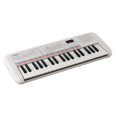 Imagen de YAMAHA Remie (PSS E30) Teclado Portátil con 37 Mini Teclas, Blanco
