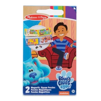 Imagen de Melissa &amp; Doug Blue&#039;s Clues You! Rompecabezas Magnéticos de Llevar (2 15 Piezas)