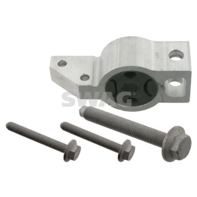 Imagen de SWAG 32 93 2541 Silentblock Brazo de Suspension con material fijación Eje delantero, derecha, debajo, posterior Aluminio VOLKSWAGEN: Golf 5 norauto