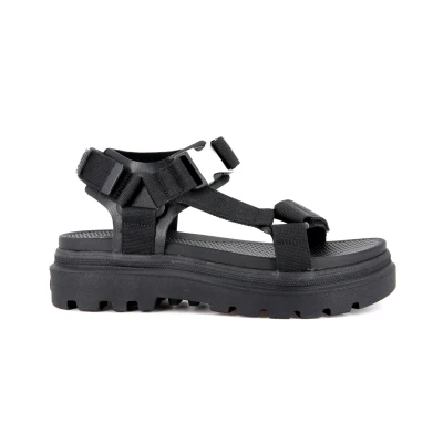 Imagen de Palladium Pallacruise Strap, Sandales Mujer, Negro, 41 EU