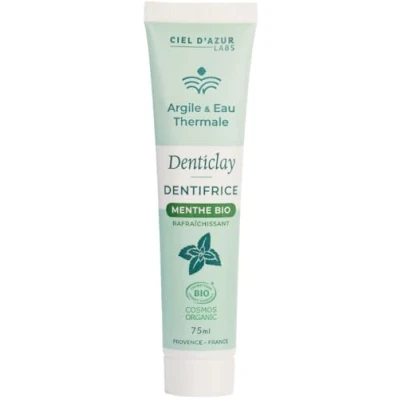 Imagen de Pasta dentífrica Arcilla Agua Termal y Menta Bio, 75 ml