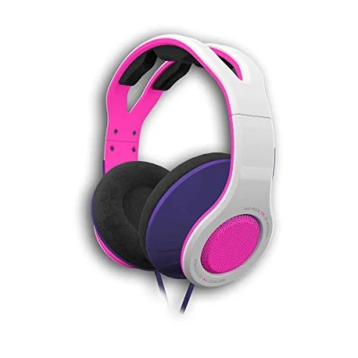 Imagen de Gioteck Tx30 Cascos Gaming, Cable Audio Jack 3,5 Mm, Control de Sonido, Driver 40 con Microfono para Ps4, Xbox One, Nintendo Switch y PC (Rosa Blanco) (Ps4)
