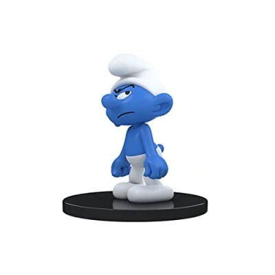 Imagen de Puppy Figura de colección Blue Resin Los Pitufos, El Pitufo Gruñón 11cm (2021)
