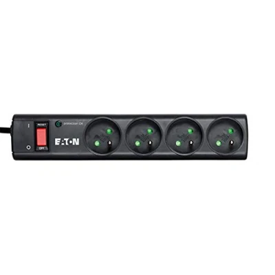 Imagen de Eaton Regleta de protección contra Rayos 4 FR PS4F enchufes Negro