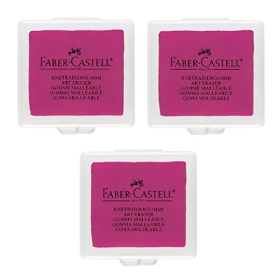 Imagen de Goma de borrar amasar, Faber Castell (3, mora)