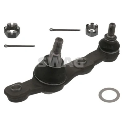 Imagen de SWAG 81 94 3025 Rótula de suspensión Eje delantero, izquierda, debajo con tuerca almenada rebajada 17,5 para brazo oscilante transversal LEXUS: IS 2