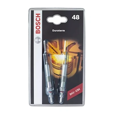 Imagen de Bosch 0250403902 (48) Bujía incandescente Duraterm High Speed Blister lote de 2 unidades para vehiculos con motor diesel