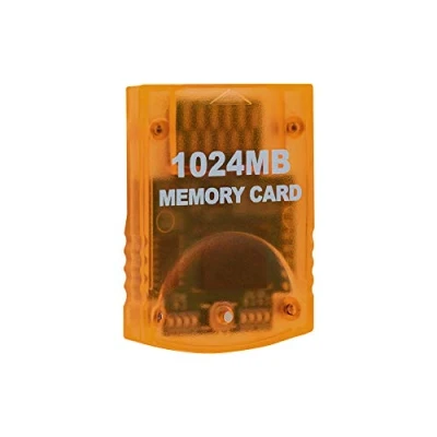 Imagen de Mcbazel Tarjeta de Memoria Almacenamiento para Juegos 1024 MB Consola Wii/Gamecube GC