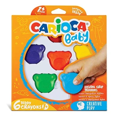 Imagen de Carioca Ceras Teddy 6 Colores 42956