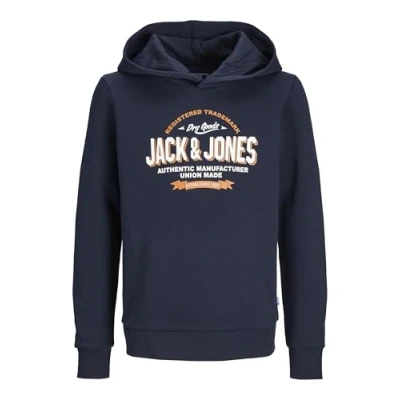 Imagen de Sudadera con capucha el logo de Jack &amp; Jones para niños 140