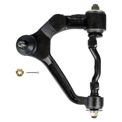 Imagen de FEBI BILSTEIN 43093 Barra oscilante, suspensión de ruedas con apoyo Eje delantero, izquierda, arriba Brazo oscilante transversal Fundición acero