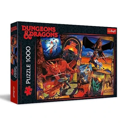 Imagen de Trefl Dungeons &amp; Dragons Puzzle, Color Multicolor, S (10739)