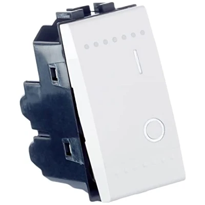 Imagen de Bticino SN4002NF Livinglight Interruptor Bipolar, Color Blanco