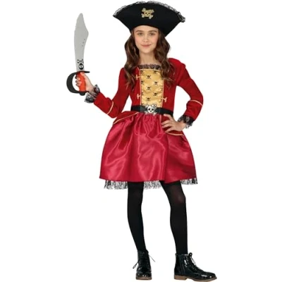 Imagen de FIESTAS GUIRCA Disfraz de pirata para niña 3 a 4 años