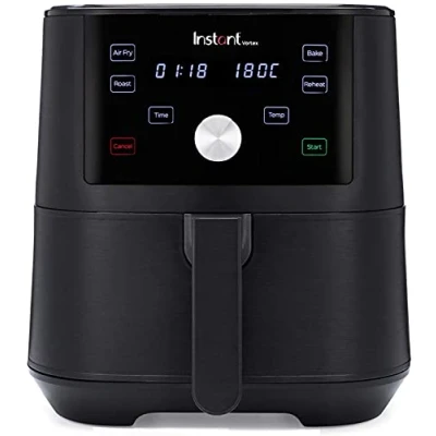 Imagen de Instant Pot Vortex 4 en 1 Freidora de Aire Digital Antiadherente con Temporizador y Función Horno Calentador, 1.700 W 5,7 L
