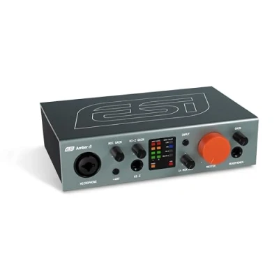 Imagen de ESI Amber i1 Interfaz de audio USB profesional 24 bits/192 kHz con 2 entradas y salidas