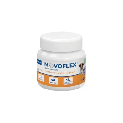 Imagen de Movoflex Soft Chews Paquete Doble 2 x 30 Unidades para Perros de 15 kg a 35 Alimento complementario la Salud Articular Mantener Las estructuras articulares
