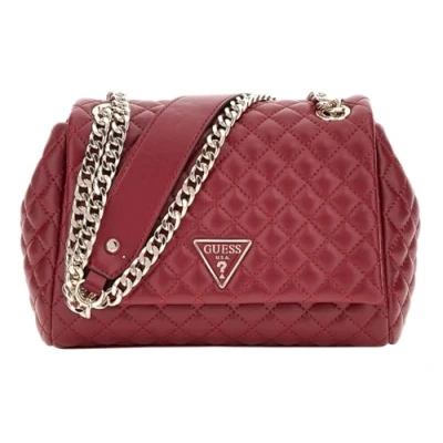 Imagen de Guess Rianee Xbody FLAP Bolso de mano, Mujer, Talla: One Size, Claret