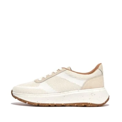 Imagen de FitFlop F Monie E01, Zapatillas Mujer, Blanco, 43 EU