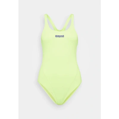 Imagen de Arena Womens TEAM Swimsuit TECH Solid Traje de baño, Mujer, Talla: 40, Artic lime/future dusk